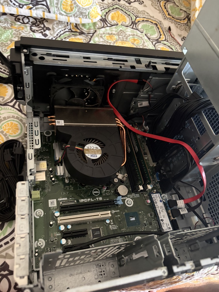 The motherboard